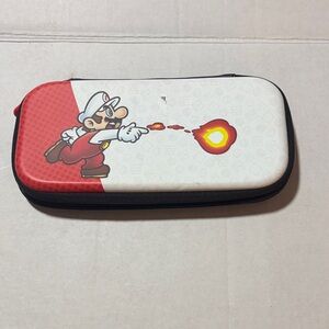 Super Mario Red and White Nintendo Switch Case